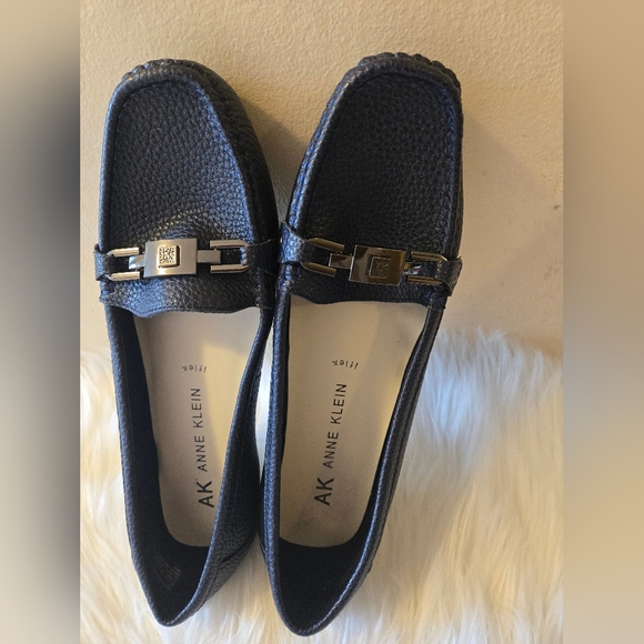 Anne Klein Women's Sports Iflex Loafer Flat Shoes Dark Blue Size 10 - Picture 7 of 11